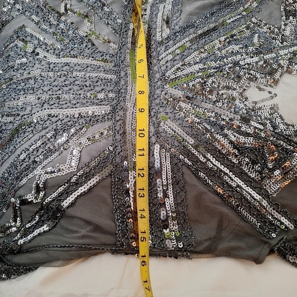 NWT. Vision For Innovation Beaded Dress -szL